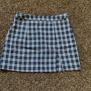 Plaid skirt